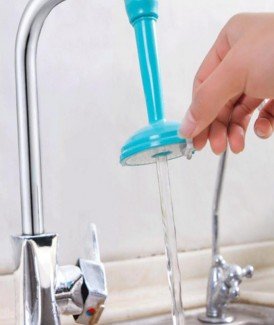 Multi-Function Adjustable Plastic Tap Water Shower