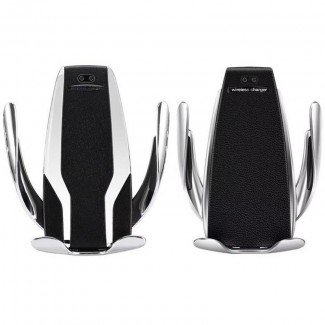 S6 Smart Sensor Car Wireless Charger With Mobile Holder