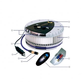 Michelin Hi Power Tyre Inflator And Detachable Digital Gauge