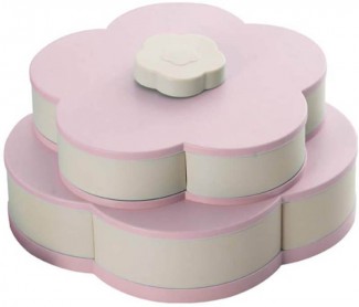 Stylish Dry Fruit,Nimko,Nuts Storage Box..Flower Shaped