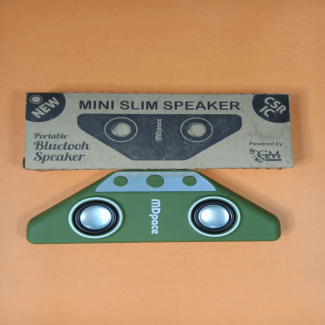 MDpace Bluetooth Stereo Wireless Small Dual Speaker 