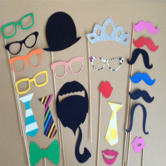 Pack Of 34 - Party Photo Props
