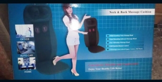 Seat Massager Heated Back Chair Cushion 