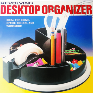 Revolving Desktop Organizer