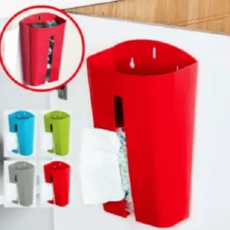 Multicolor Plastic Bags Storage Holder 2