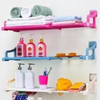  Extendable & Adjustable Wall Mounted Shelf 
