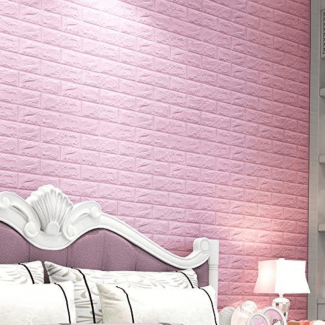 3D Wallpaper (Light Pink)