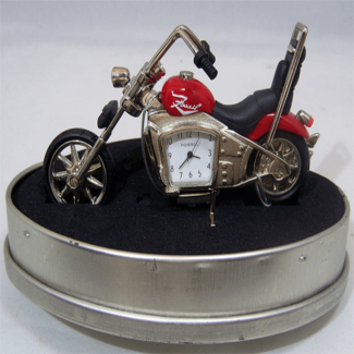 Limited Edition Antique HARLEY Timepiece Desk Clock