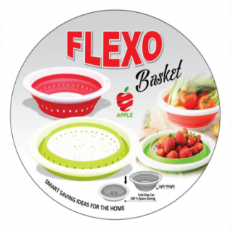 Kitchen Flexo Collapsible Basket (2 Pack)