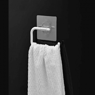 Magic Sticker Towel Rack & Roll Paper 