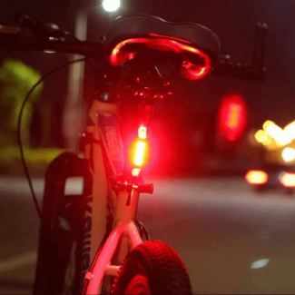 Portable Red Bicycle Tail Light