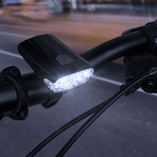 Waterproof Super Bright Bicycle 2 LED Front Light