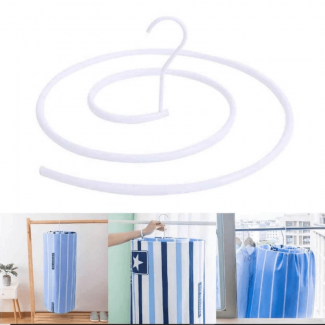 Metal-spiral drying hanger