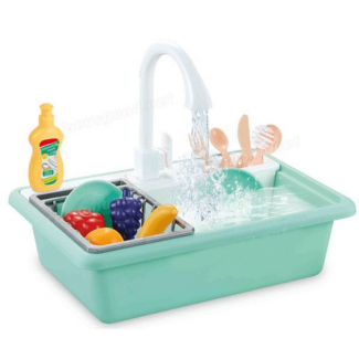 Wash-Up Electric Kitchen Sink Kids Play