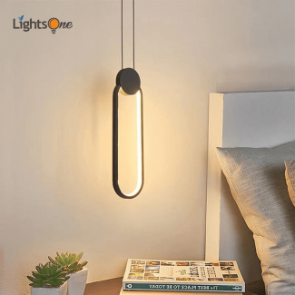 Modern Black Pendant Light Fixture