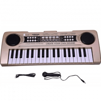 37 Keys Electronic Piano Keyboard with Microphone