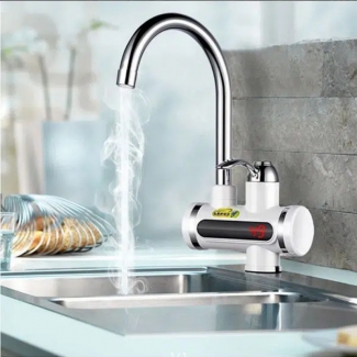 Imported Quality Instant Electric Water Geyser with Temp Control and DIsplay