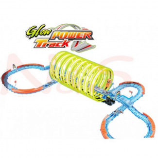  Remote Control Glow Power Track Set