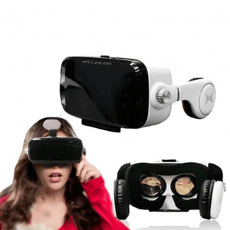 Xtreme VR Virtual Reality Headset with Headphone-White
