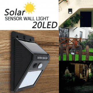  20 LED Solar Garden Light- Motion Sensor Light
