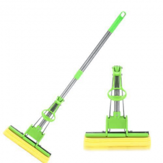 Adjustable Squeeze Water Floor Cleaning Magic PVA Sponge Mop