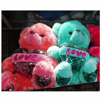 LOVE Teddy Bear Plush Toy