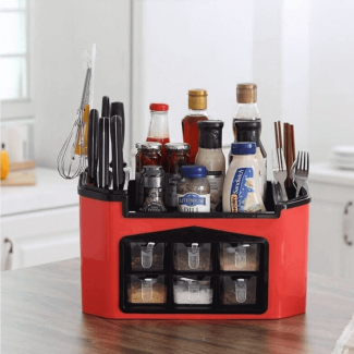 Multifunctional Spice Rack Seasoning Organizer