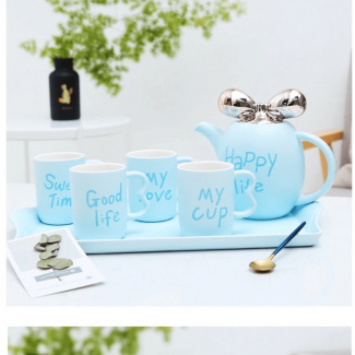 Europe Style Ceramic Coffee Cups Set