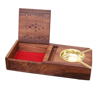 ASH TRAY WITH STICKY NOTES  POCKET