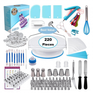 220 pcs Cake Decorating Tool Set