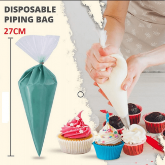 100pcs Thick Disposable Piping Bag 27x17x29cm