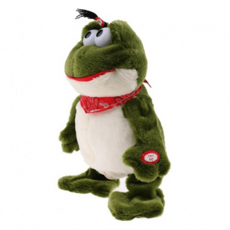 Kids Dancing n Singing Plushie FROG – Green