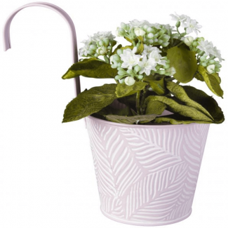 Leaf Design Hanging Flower Pot 15cm