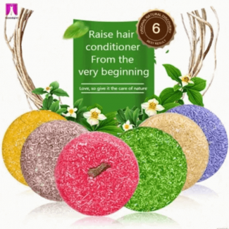 6 Color Organic Handmade Shampoo Bar