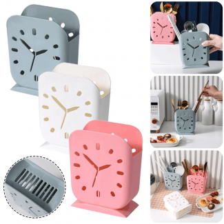 Clock Cutlery Organizer