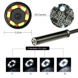 7mm Endoscope Camera HD Inspection Borescope