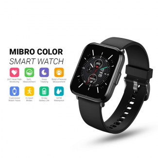 Mibro Color Smart Watch with Heart Rate Sensor 