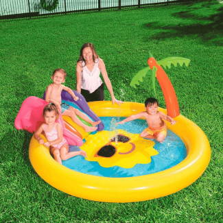 Bestway 53071 Kids Sunny Land Inflatable Swimming Pool