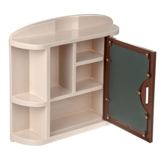 Wall mounted Bathroom cabinet Storage Rack