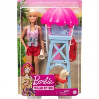 BARBIE LIFEGUARD DOLL AND PLAYSET 