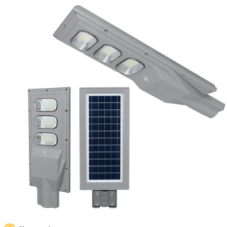 90W Solar LED Street Light