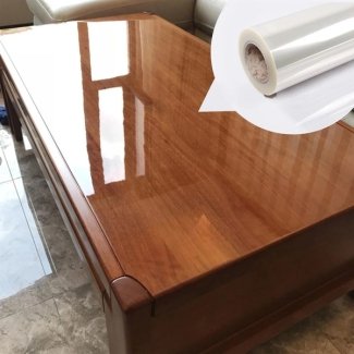 Self Adhesive Clear Glossy Furniture Protective Transparent Sheet