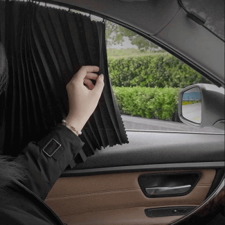 Pack OF 4 Magnetic Car Sunshade Curtains