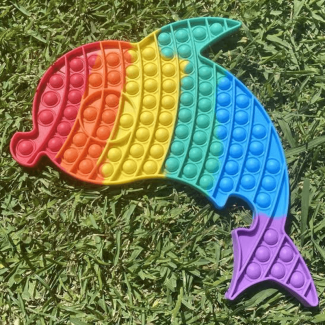Silicone Fish popit toy