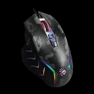 95s Bloody 8000 CPI Ultra Core 3 & 4 Activated 2-Fire RGB Animation Gaming Wired Mouse