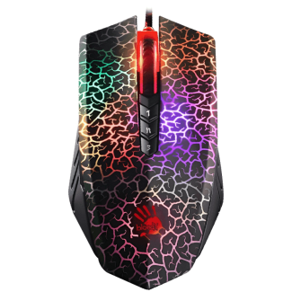 A70 Bloody 6200 CPI Ultra Core 3 & 4 Activated Light Strike Gaming Wired Mouse