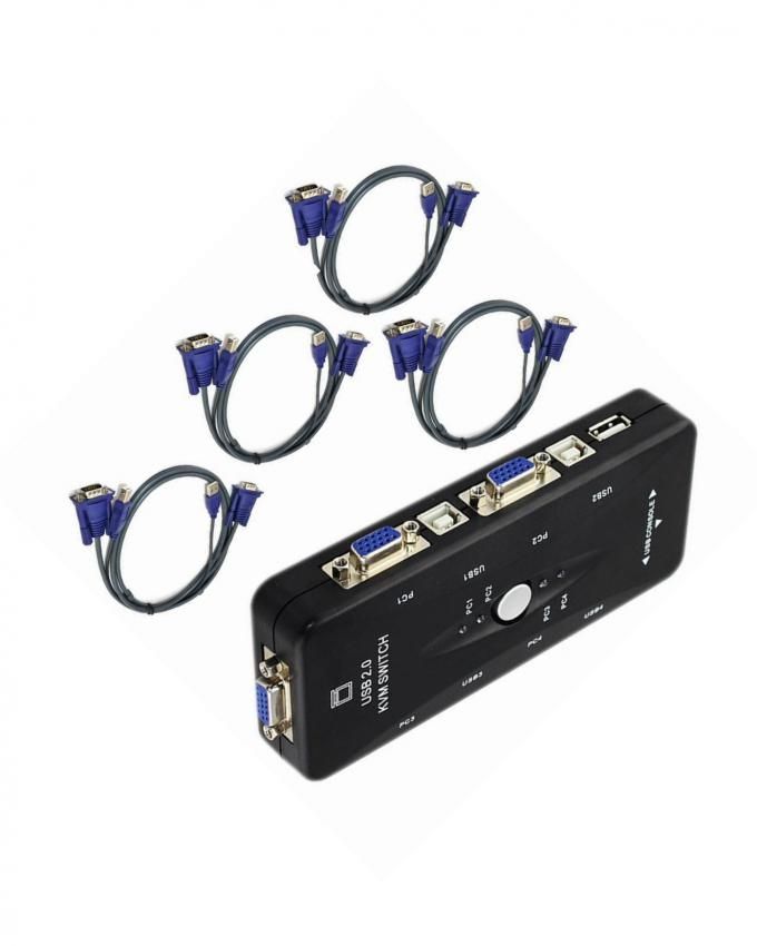 KVM usb switch 4 port