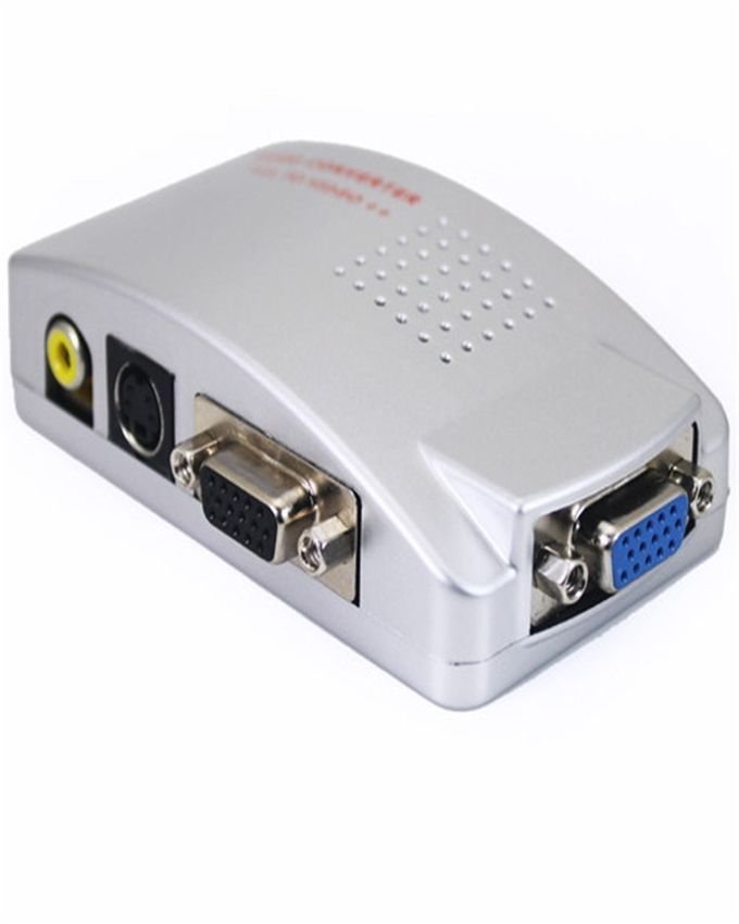 VGA to Audio Video Conversion Box