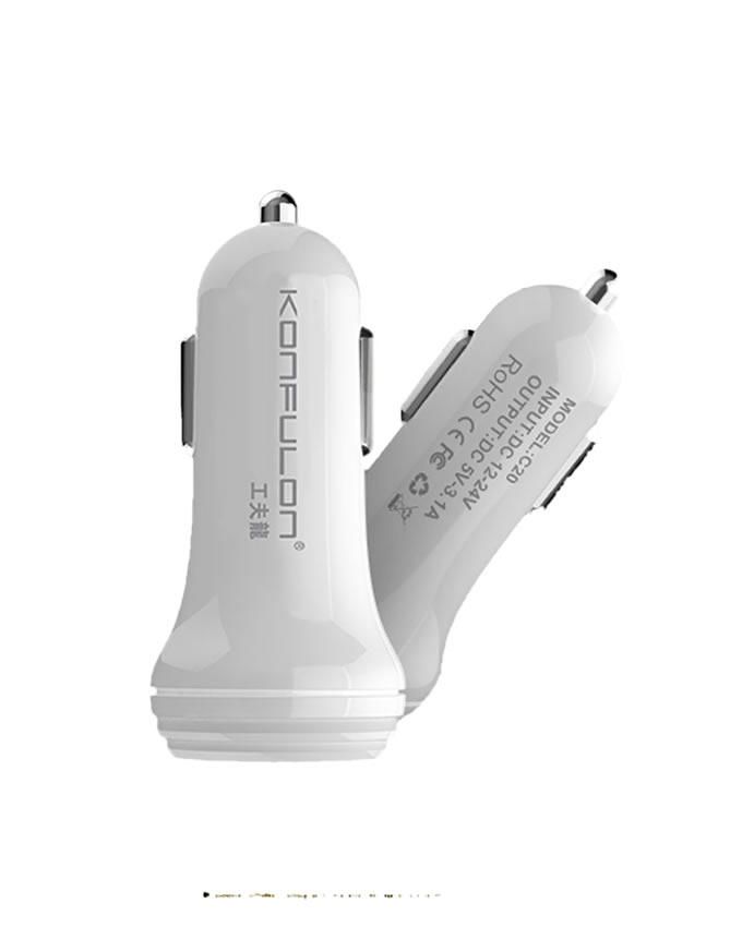 Konfulon Original Konfulon Car Chargar - 3.1Ampere 