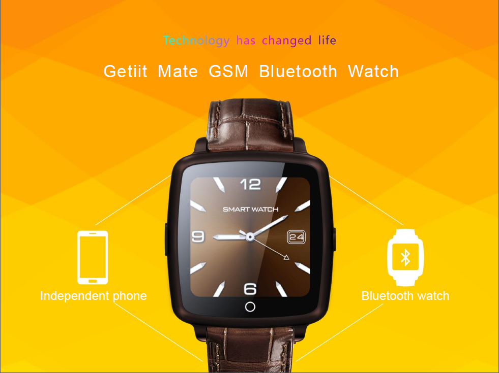 GET IT Mate GSM Bluetooth Smart Mobile Watch